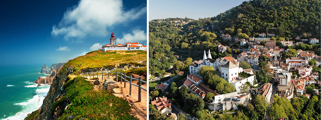Cabo da Roca og eventyrlige Sintra